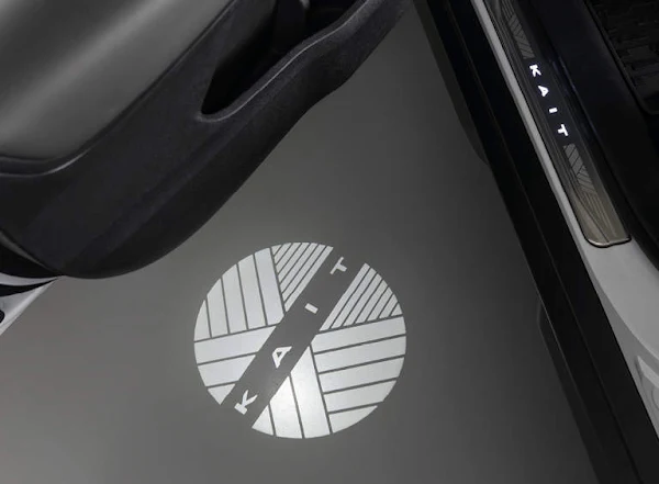 Soleira Iluminada projetor do logo