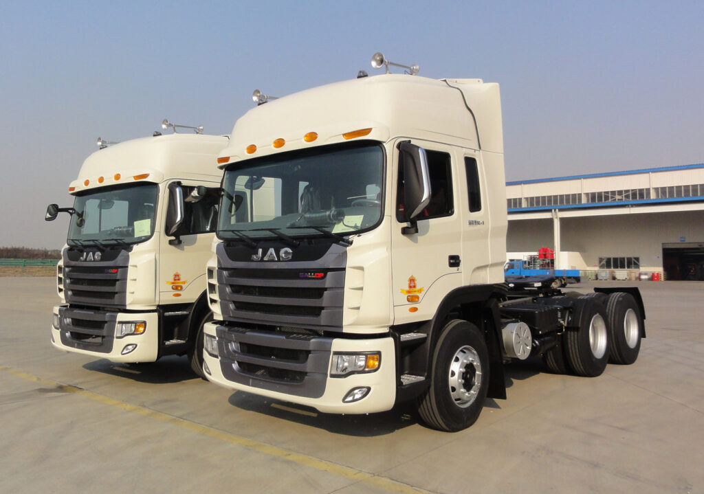 jac 6x4 tractor truck prime mover 420hp 2014