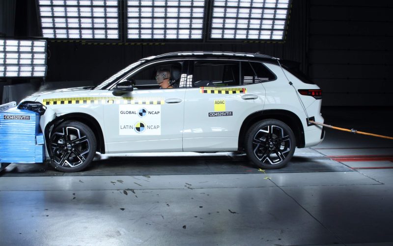Novo Volkswagen Tiguan conquista 5 estrelas no Latin NCAP e chega ao Brasil em 2026 como um dos SUVs mais seguros
